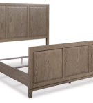 Signature Design by Ashley Chrestner California King Panel Bed-Gray