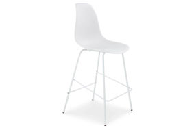 Signature Design by Ashley Forestead Counter Height Bar Stool (Set of 2)-White