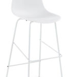 Signature Design by Ashley Forestead Bar Height Bar Stool (Set of 2)-White