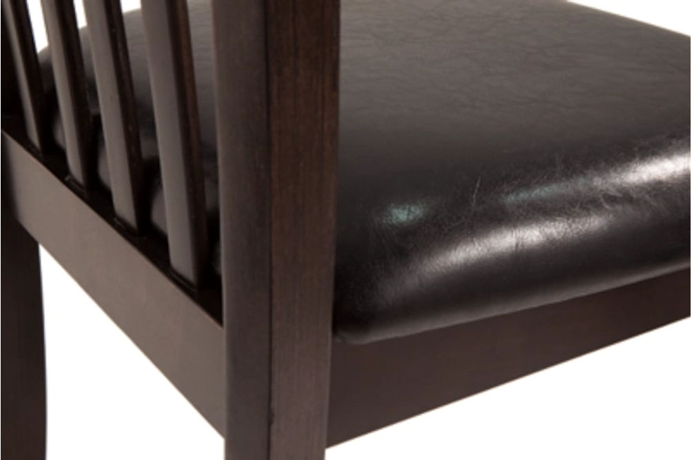 Signature Design by Ashley Hammis Dining Table and 4 Chairs-Dark Brown