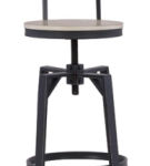 Signature Design by Ashley Karisslyn Counter Height Bar Stool (Set of 2)-White