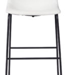 Signature Design by Ashley Centiar Pub Height Bar Stool (Set of 2)-White