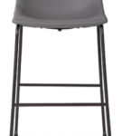 Signature Design by Ashley Centiar Pub Height Bar Stool (Set of 2)-Gray