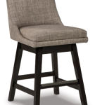 Signature Design by Ashley Tallenger Counter Height Bar Stool (Set of 2)-Light