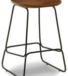 Signature Design by Ashley Wilinruck Counter Height Stool (Set of 3)-Brown/Bla