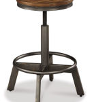 Signature Design by Ashley Torjin Counter Height Dining Table with 4 Barstools