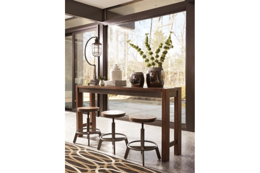 Signature Design by Ashley Torjin Counter Height Dining Table with 4 Barstools