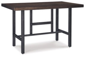 Signature Design by Ashley Kavara Counter Height Dining Table and 2 Barstools-