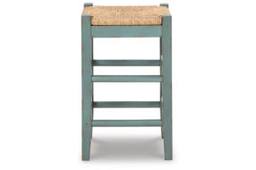 Signature Design by Ashley Mirimyn Counter Height Bar Stool (Set of 2)-Teal