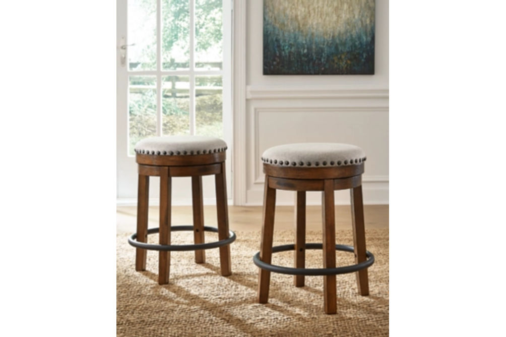 Signature Design by Ashley Valebeck Counter Height Table and 4 Stools-Multi