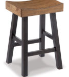 Signature Design by Ashley Glosco Counter Height Bar Stool (Set of 2)-Medium B