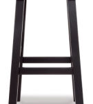 Signature Design by Ashley Glosco Bar Height Bar Stool (Set of 2)-Medium Brown