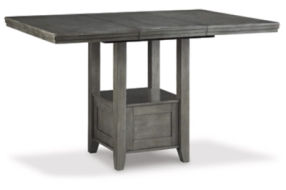 Signature Design by Ashley Hallanden Counter Height Dining Table and 4 Barstool