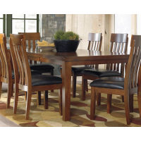 Signature Design by Ashley Ralene Dining Table and 6 Chairs and Bench-Medium B