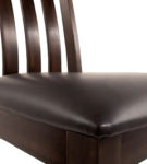 Signature Design by Ashley Haddigan Dining Table and 4 Chairs-Dark Brown