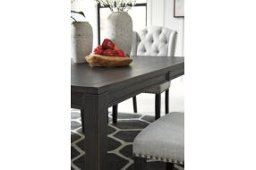 Signature Design by Ashley Jeanette Dining Table with 4 Chairs-Black