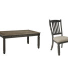 Signature Design by Ashley Tyler Creek Dining Table and 6 Chairs