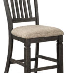 Signature Design by Ashley Tyler Creek Counter Height Bar Stool (Set of 2)-Bla