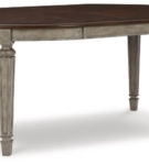 Signature Design by Ashley Lodenbay Dining Table and 4 Chairs-Antique Gray