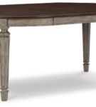 Signature Design by Ashley Lodenbay Dining Table and 6 Chairs-Antique Gray