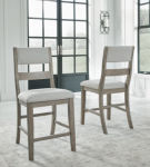 Signature Design by Ashley Moreshire Counter Height Bar Stool (Set of 2)-Bisqu