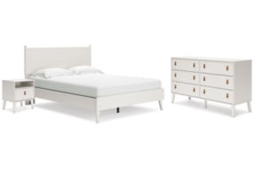 Signature Design by Ashley Aprilyn Queen Panel Platform Bed with Dresser and N