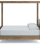 Signature Design by Ashley Aprilyn Queen Canopy Bed-Honey