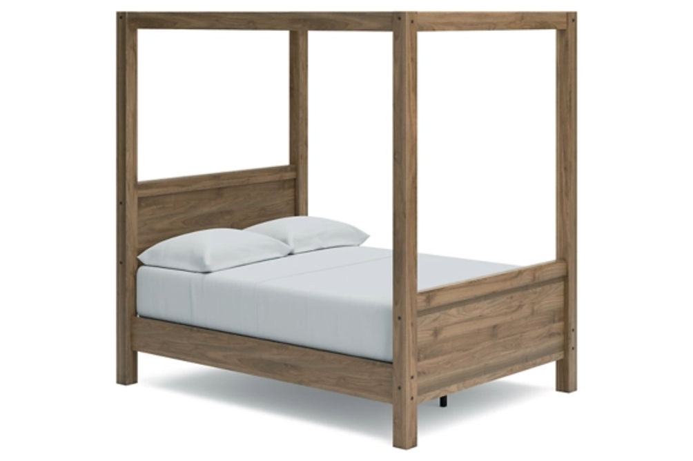 Signature Design by Ashley Aprilyn Full Canopy Bed-Honey