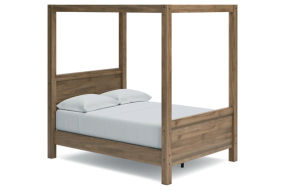 Signature Design by Ashley Aprilyn Full Canopy Bed-Honey