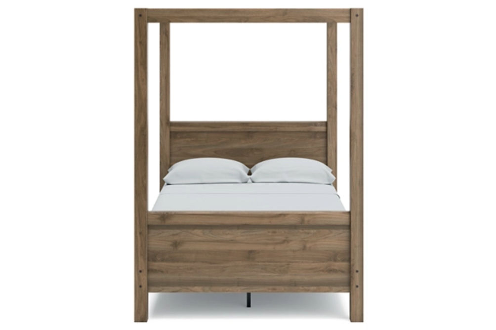 Signature Design by Ashley Aprilyn Full Canopy Bed-Honey