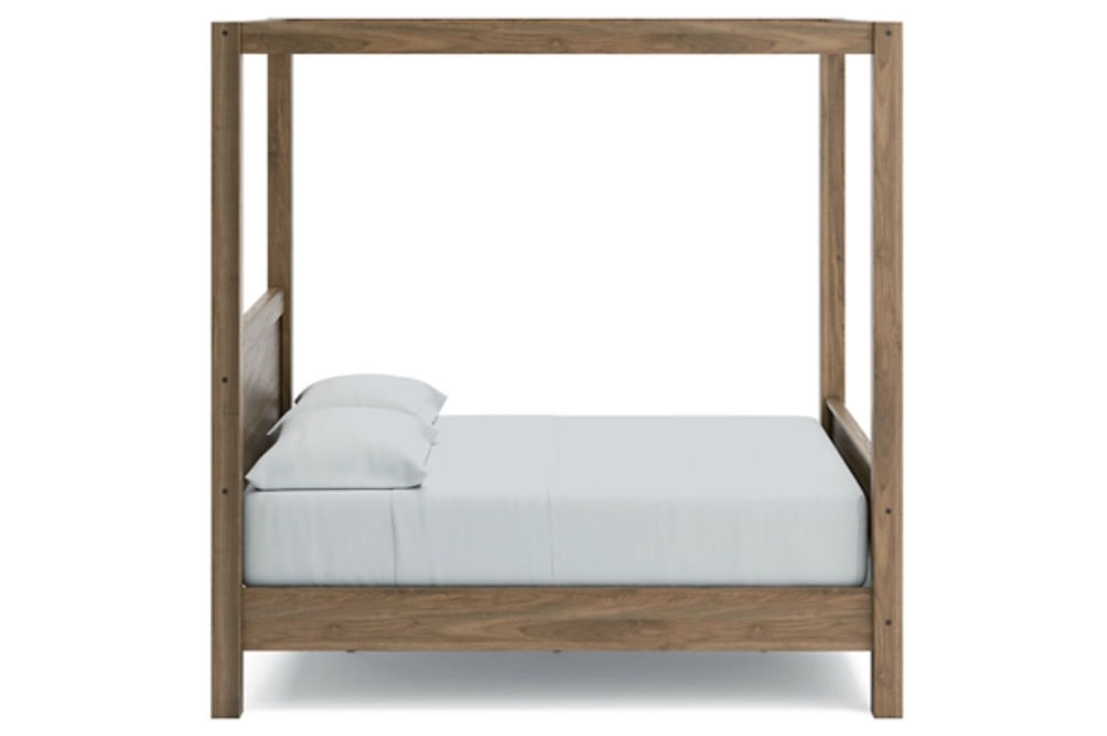Signature Design by Ashley Aprilyn Full Canopy Bed-Honey
