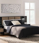 Signature Design by Ashley Charlang Full Panel Platform Bed with 2 Extensions-