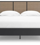 Signature Design by Ashley Charlang Queen Panel Platform Bed with 2 Extensions