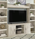 Signature Design by Ashley Bellaby 4-Piece Entertainment Center-Whitewash