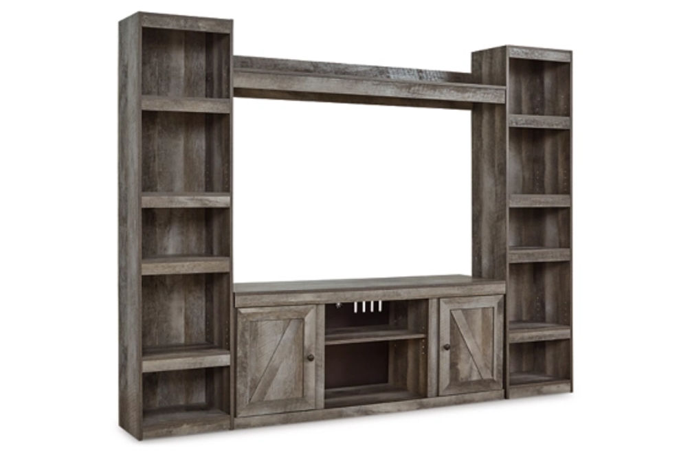 Signature Design by Ashley Wynnlow 4-Piece Entertainment Center-Gray