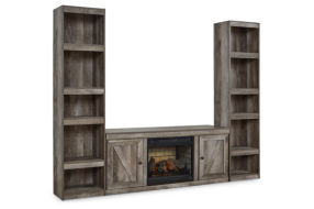 Signature Design by Ashley Wynnlow 3-Piece Entertainment Center with Electric