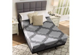 Ashley Sleep 1100 Series Twin XL Mattress-Gray