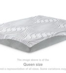 Sierra Sleep by Ashley 8 Inch Memory Foam King Mattress-White