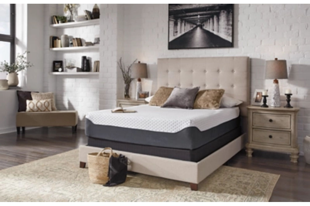 Sierra Sleep by Ashley 12 Inch Chime Elite Full Memory Foam Mattress in a box