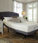 Sierra Sleep by Ashley 10 Inch Chime Memory Foam Full Mattress in a Box-White