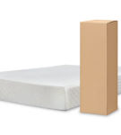 Sierra Sleep by Ashley 10 Inch Chime Memory Foam King Mattress and Foundation-