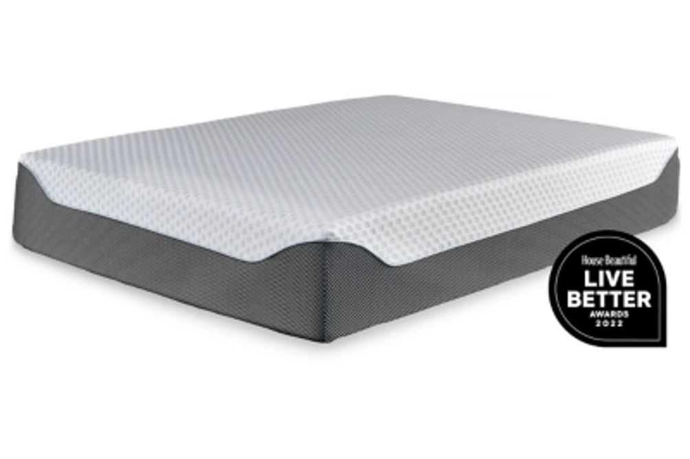 Sierra Sleep by Ashley 14 Inch Chime Elite King Memory Foam Mattress in a Box