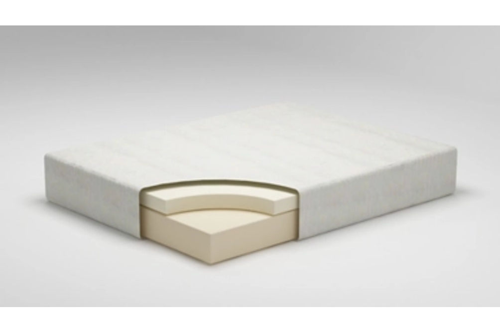 Sierra Sleep by Ashley Chime 12 Inch Memory Foam Full Mattress in a Box-White