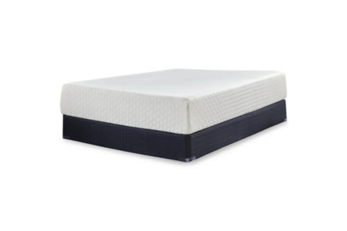 Sierra Sleep by Ashley Chime 12 Inch Memory Foam Full Mattress in a Box-White