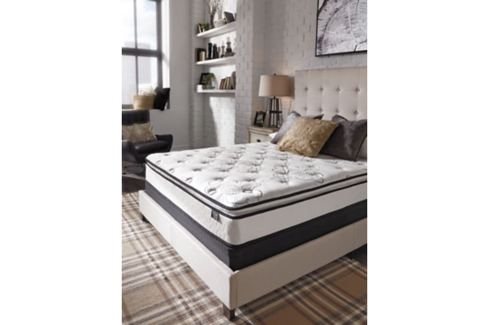 Sierra Sleep by Ashley 10 Inch Bonnell PT Full Mattress-White