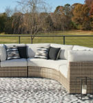 Signature Design by Ashley Calworth 3-Piece Outdoor Sectional-Beige