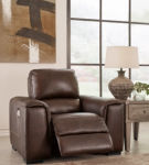 Signature Design by Ashley Alessandro Power Recliner-Walnut