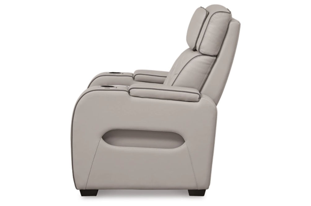 Signature Design by Ashley Boyington Power Recliner-Gray