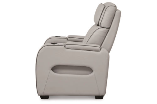 Signature Design by Ashley Boyington Power Recliner-Gray