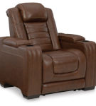 Signature Design by Ashley Backtrack Power Recliner-Chocolate